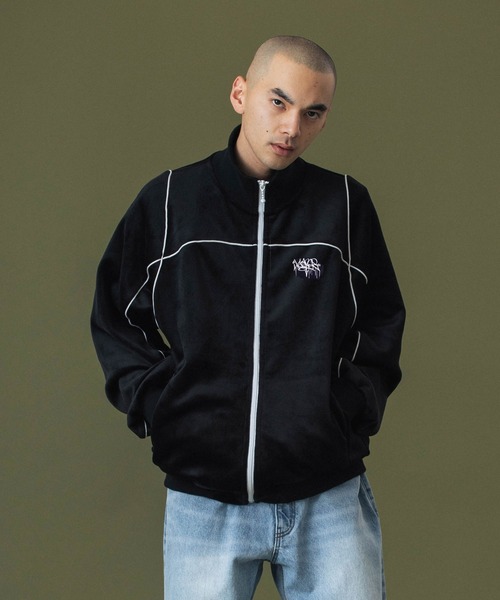 TAGGING VELOUR JACKET（ブルゾン）｜XLARGE（エクストララージ）の