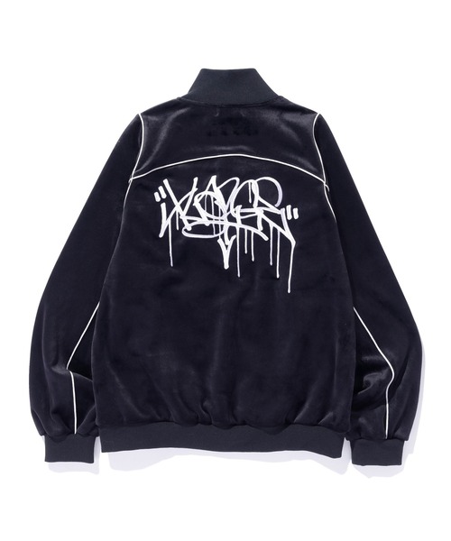 XLARGE（エクストララージ）の「TAGGING VELOUR JACKET（ブルゾン・メンズ・ブラック/ブルー/ブラウン・S/M/L/XL）」の19枚目の写真