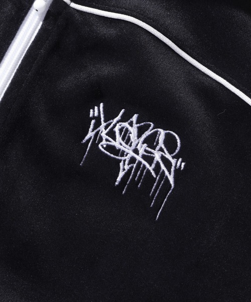 XLARGE（エクストララージ）の「TAGGING VELOUR JACKET（ブルゾン・メンズ・ブラック/ブルー/ブラウン・S/M/L/XL）」の20枚目の写真