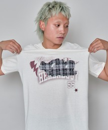 WEGO | WEGO/パターンアップリケグラフィックT(Tシャツ/カットソー)