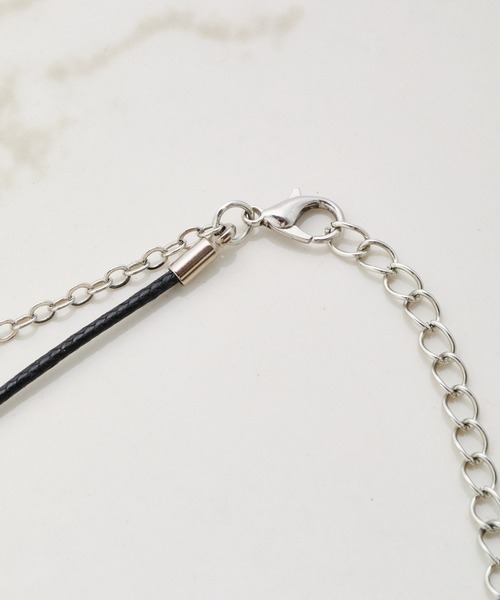 PAPILLONNER(パピヨネ)の「【OT】コードレイヤードネックレス(ネックレス・レディース・シルバー・FREE)」の2枚目の写真