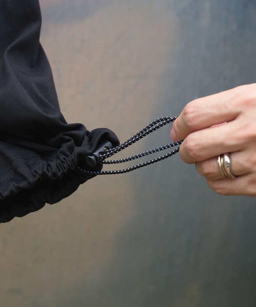 Adoon plain（アドーンプレーン）の「ASSORTED HENRY NECK DRAWCORD T-SHIRT / アソートヘンリーネックドローコードT (無地・ボーダー)（Tシャツ/カットソー・メンズ・チャコールグレー/ネイビー/ブラック/その他・MEDIUM/LARGE）」の13枚目の写真