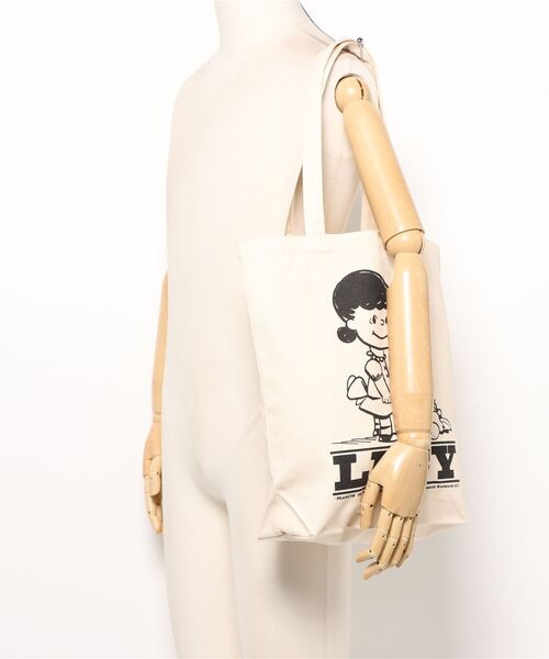 PEANUTS（ピーナッツ）の「●FRUIT OF THE LOOM x PEANUTS●トートバッグ（トートバッグ・レディース・ホワイト/ホワイト系その他/ホワイト系その他2/ホワイト系その他3・FREE）」の5枚目の写真