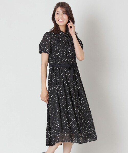 セール】ランダムドット ドレス（ワンピース）｜TO BE CHIC（トゥー