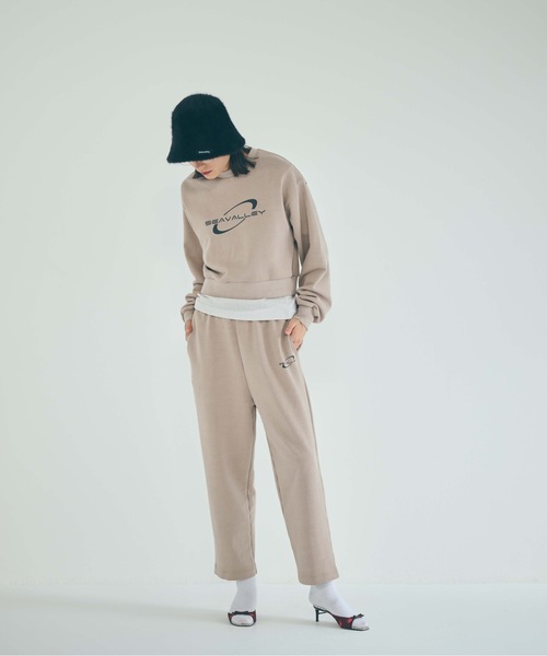 SEA(シー)の「Seavalley フェードクルーネックスウェット(スウェット・レディース・グレー/チャコールグレー/ベージュ・ONE SIZE)」の6枚目の写真