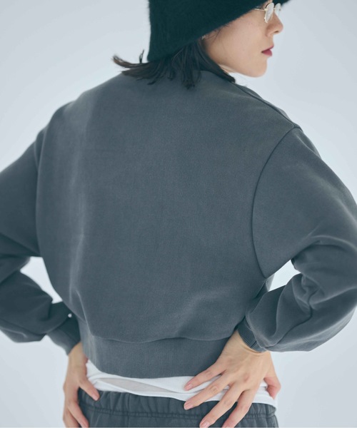 SEA(シー)の「Seavalley フェードクルーネックスウェット(スウェット・レディース・グレー/チャコールグレー/ベージュ・ONE SIZE)」の10枚目の写真