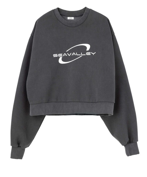 SEA(シー)の「Seavalley フェードクルーネックスウェット(スウェット・レディース・グレー/チャコールグレー/ベージュ・ONE SIZE)」の14枚目の写真