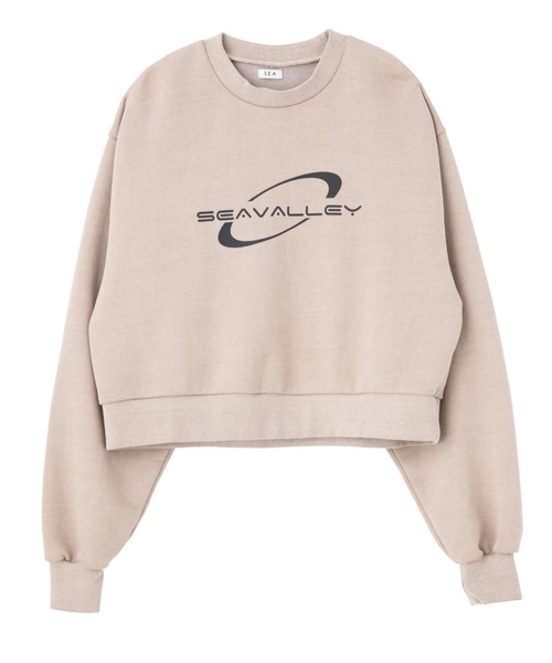 SEA(シー)の「Seavalley フェードクルーネックスウェット(スウェット・レディース・グレー/チャコールグレー/ベージュ・ONE SIZE)」の15枚目の写真