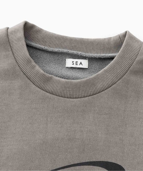SEA(シー)の「Seavalley フェードクルーネックスウェット(スウェット・レディース・グレー/チャコールグレー/ベージュ・ONE SIZE)」の16枚目の写真