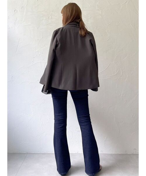 dazzlin(ダズリン)の「【吉田朱里】メイクアップフレアデニムパンツ(デニムパンツ・レディース・ライトブルー/インディゴブルー・X-SMALL/SMALL/MEDIUM/LARGE)」の17枚目の写真