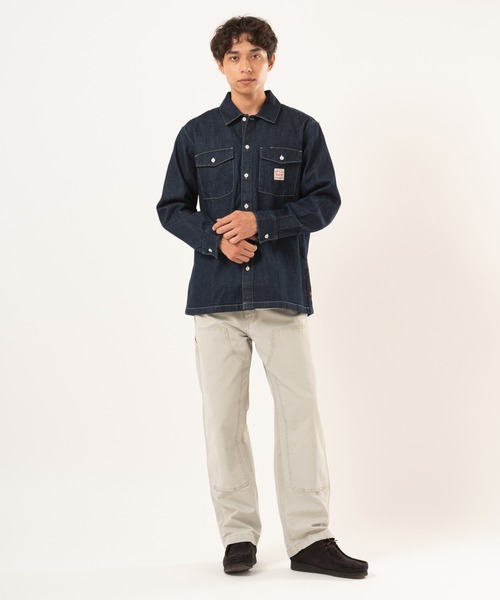 Levi's（リーバイス）の「Levi's/リーバイス WORKWEAR ワーカーシャツ ダークインディゴ（シャツ/ブラウス・メンズ・ダークインディゴブルー・S/XL/L/M）」の4枚目の写真