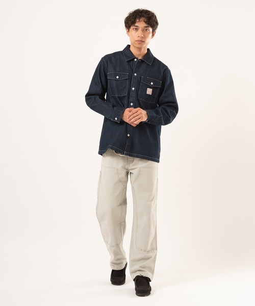 Levi's（リーバイス）の「Levi's/リーバイス WORKWEAR ワーカーシャツ ダークインディゴ（シャツ/ブラウス・メンズ・ダークインディゴブルー・S/XL/L/M）」の6枚目の写真