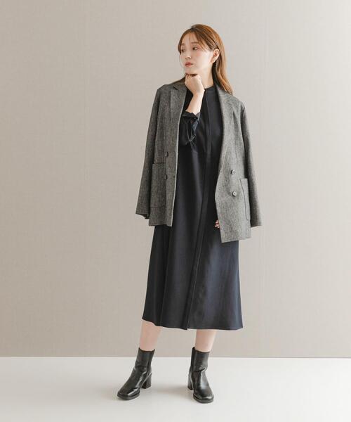 セール】ピンタックストレートワンピース（ワンピース）｜URBAN