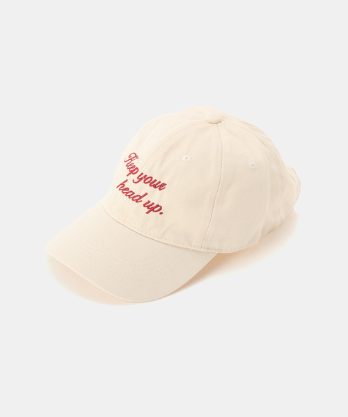B.C STOCK(ベーセーストック)の「ロゴCAP(ハット・レディース・レッド/ベージュ/ネイビー・FREE)」の1枚目の写真