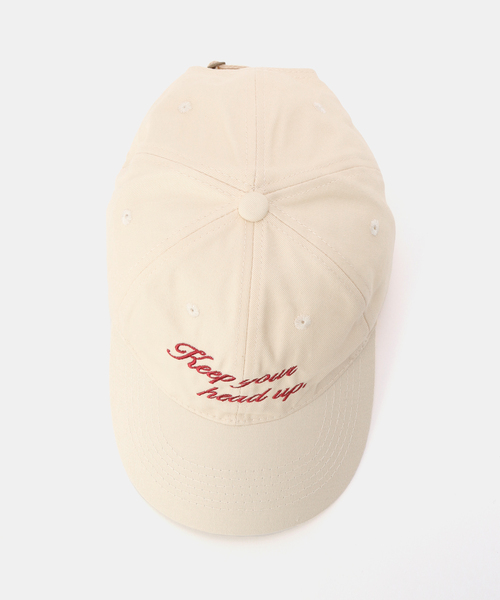 B.C STOCK(ベーセーストック)の「ロゴCAP(ハット・レディース・レッド/ベージュ/ネイビー・FREE)」の8枚目の写真
