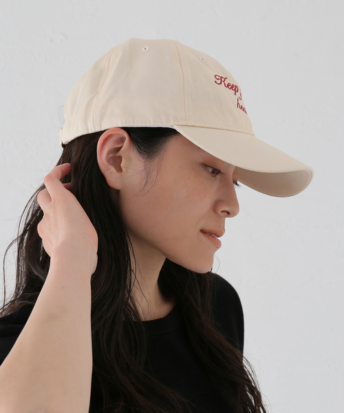 B.C STOCK(ベーセーストック)の「ロゴCAP(ハット・レディース・レッド/ベージュ/ネイビー・FREE)」の15枚目の写真