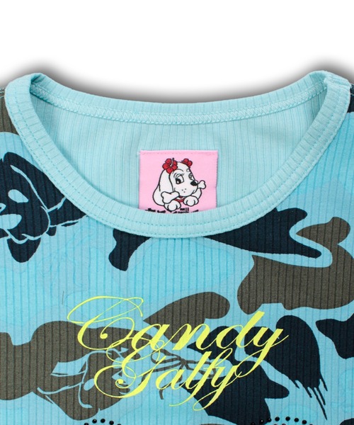 GALFY(ガルフィー)の「【GALFY/ガルフィー】カモサバイブロンT(Tシャツ/カットソー・レディース・ピンク/ベージュ/ブルー/カーキ・FREE)」の9枚目の写真