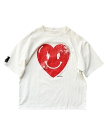 TALKING ABOUT THE ABSTRACTION（トーキング　アバウト　ジ　アブストラクション）の「【TALKING ABOUT THE ABSTRACTION】FUCK LOVE TEE / ホワイト [2526AW-T-006]（Tシャツ/カットソー）」