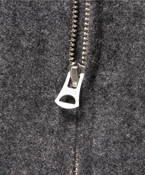 bukht（ブフト）の「bukht*WISM ノーカラーブルゾン（ブルゾン）」 - WEAR