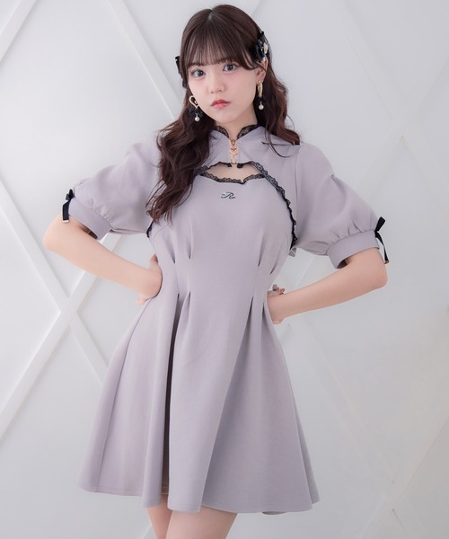 ネコ耳スウエットワンピース（ワンピース）｜ROJITA（ロジータ）の