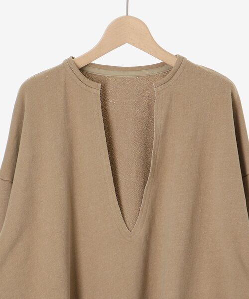 le.coeur blanc(ルクールブラン)の「ヴィンテージ裏毛ショートプルオーバー(Tシャツ/カットソー・レディース・ネイビー/ベージュ・38)」の19枚目の写真