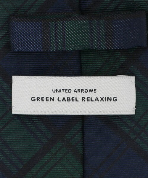 green label relaxing（グリーンレーベルリラクシング）の「GLR ジャパン タンゴ 8.0cm チェック ネクタイ（ネクタイ・メンズ・パープル/ネイビー・FREE）」の10枚目の写真