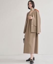 LE CERCLE par rope'（ルセルクルパーロペ）の「ダブルクロスバッグタックジャンパースカート（ワンピース）」