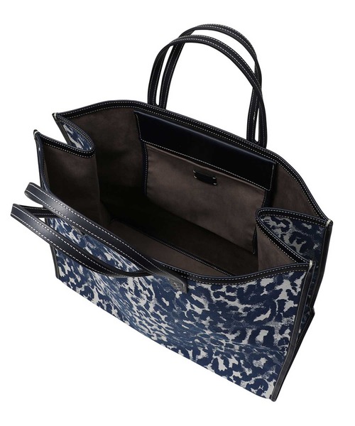 A VACATION（アヴァケーション）の「【A VACATION/アヴァケーション】TANK BLUE LEO/タンク/トートバッグ/レオパード柄（トートバッグ・レディース・ブルー・FREE）」の2枚目の写真