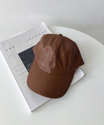 AS KNOW AS plus | ♪フェイクレザーキャップ(キャップ)