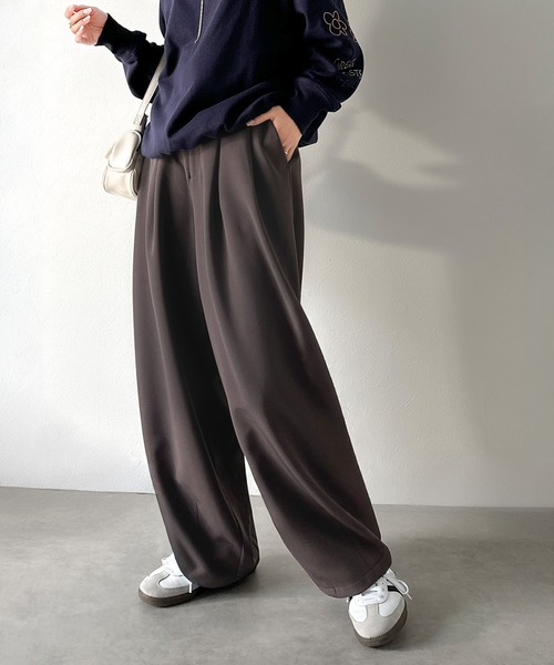 美品★HugoBoss/ダークグレースラックス HUGO ジャージ トラウザー ダークグレー ストレッチ素材 HUGOBOSS HUGO