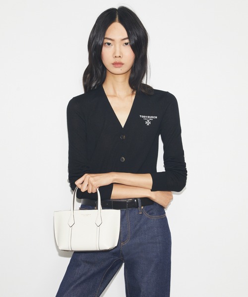 TORY BURCH（トリーバーチ）の「ペリー ミニ トートバッグ（ショルダーバッグ・レディース・ホワイト・ONE SIZE）」の6枚目の写真