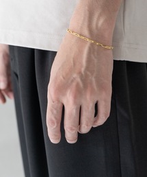 SENTI(ZeB)SENTI FINE AZUKI CHAIN BRACELET GD  AYL`F[׃uXbg S[h(uXbg)