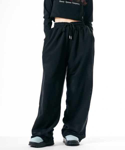 Theater code(シアターコード)の「Distressed sweatpants/汚れ加工スウェットパンツ 秋 秋服メンズ 2026年秋冬(スウェットパンツ・メンズ・ブラック/ベージュ・M/L)」の11枚目の写真