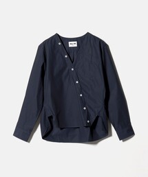 新品未使用　ユナイテッドアローズ　ネイビー パフスリーブ シャツ UNITED ARROWS（ユナイテッドアローズ）の「P パフスリーブ