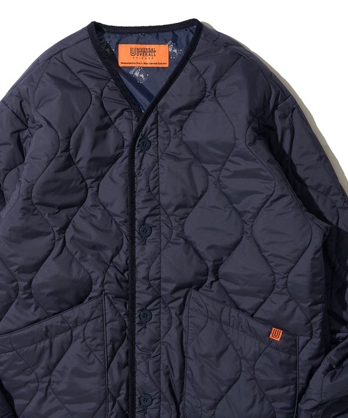 セール】【UNIVERSAL OVERALL】QUILT JACKET / キルティング中綿