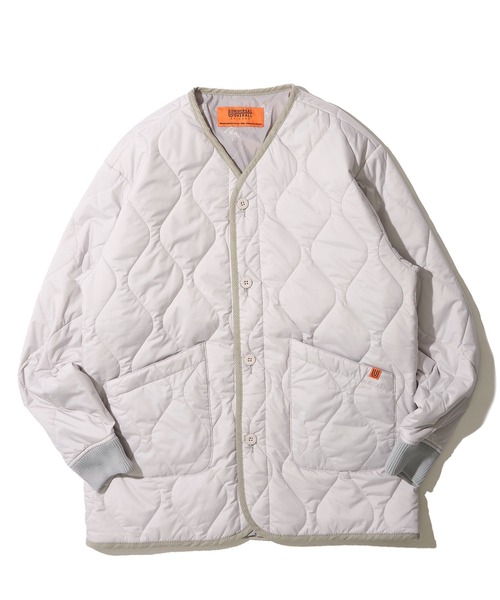 ADPOSION(アドポーション)の「【UNIVERSAL OVERALL】QUILT JACKET / キルティング中綿ジャケット(ダウンジャケット/コート・レディース・ネイビー/グリーン/ブラック/ブラウン/グレー・SMALL/LARGE/MEDIUM)」の8枚目の写真