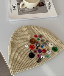 ARCADE（アーケード）の「リメイクニット帽 ビーニー ニットキャップ（ニットキャップ/ビーニー）」