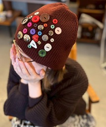 ARCADE（アーケード）の「リメイクニット帽 ビーニー ニットキャップ（ニットキャップ/ビーニー）」