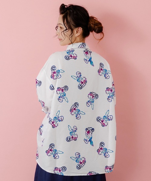 ⭐︎新品同様⭐︎ペリーコ⭐︎綺麗なラベンダーカラー ScoLar（スカラー）の「153634：パチうさ×ラビル柄 ネクタイ付き