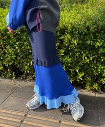 RODEO CROWNS WIDE BOWL | A-LIGHT フリル切替ニットスカート(スカート)