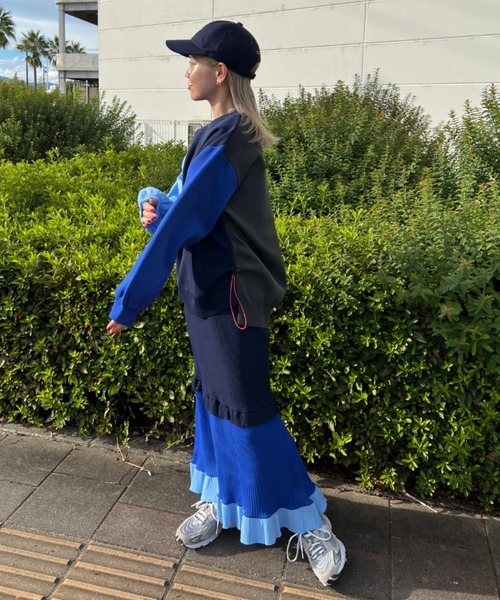 セール】A-LIGHT フリル切替ニットスカート（スカート）｜RODEO CROWNS