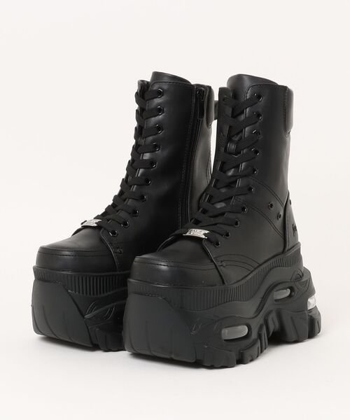 「YOSUKE/ヨースケ」厚底レースアップショートブーツ