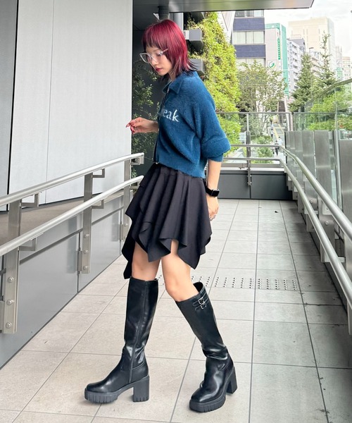 PAGEBOY（ページボーイ）の「モードアシメフリルスカート（スカート