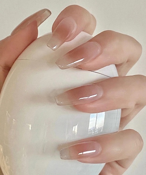 セール】簡単にネイルチップ ハンドネイルチップ リーフデザイン