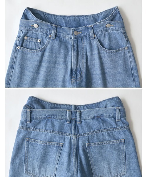 ZOZOTOWN限定予約受注][低身長/高身長サイズ有]レイヤードローライズ