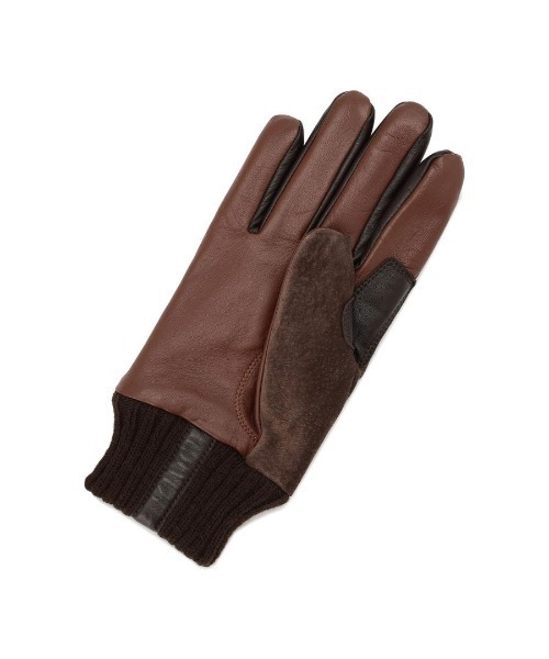 IL BISONTE（イルビゾンテ）の「IL BISONTE / グローブ / 2025 AUTUMN WINTER（手袋・メンズ・ブラック/ブラウン・1/2）」の4枚目の写真