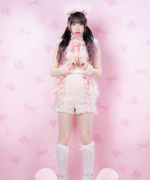 sugar nine(シュガーナイン)の【コスプレ4点セット】コラボベアセットアップ(コスチューム/パーティーグッズ)