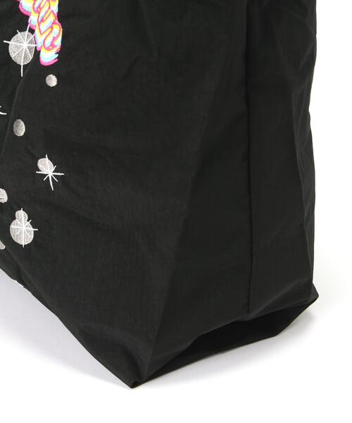 Ball&Chain(ボールアンドチェーン)の「Ball&Chain(ボールアンドチェーン) MIRROR.BALLBEAR/Mサイズ(エコバッグ/サブバッグ・レディース・ブラック/チャコールグレー・F)」の9枚目の写真