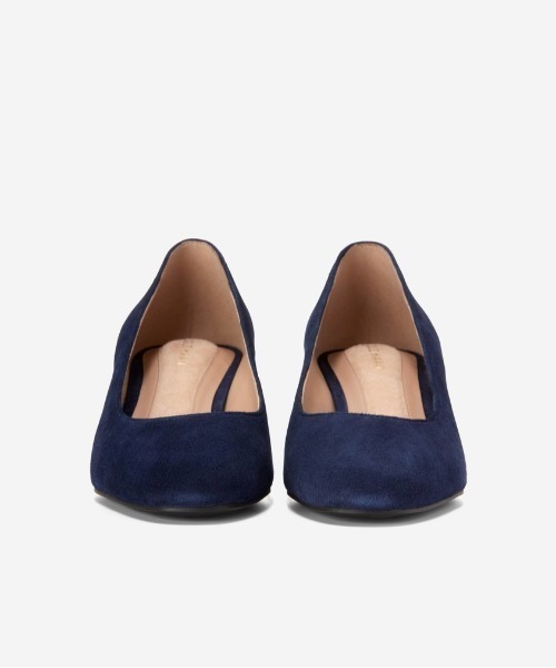 COLE HAAN（コールハーン）の「ゴートゥー シェイラ ブロック ヒール パンプ womens（パンプス・レディース・ネイビー・5.5/6/6.5/7/7.5/8/8.5/5）」の2枚目の写真