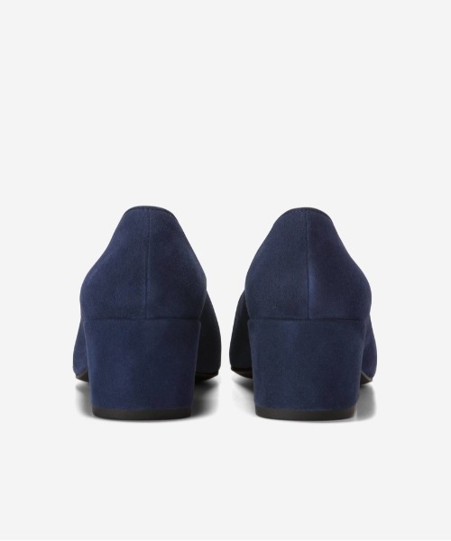 COLE HAAN（コールハーン）の「ゴートゥー シェイラ ブロック ヒール パンプ womens（パンプス・レディース・ネイビー・5.5/6/6.5/7/7.5/8/8.5/5）」の3枚目の写真